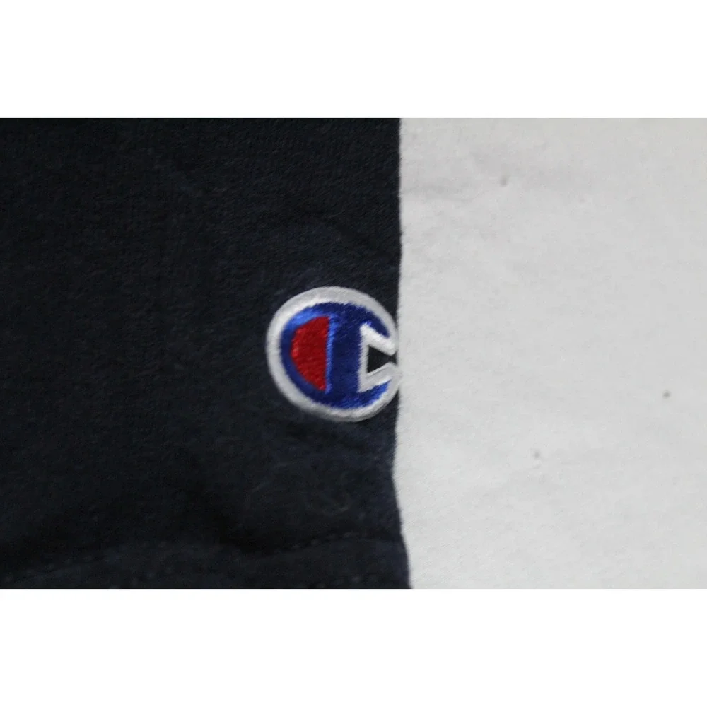 Michigan Wolverines Logo T Shirt Adult Unisex Size LARGE Champion Small‎ Hole - Picture 6 of 8